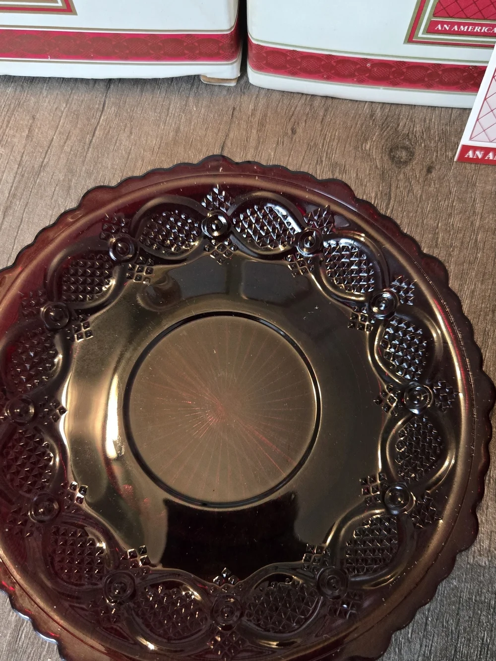 Vintage Avon The 1876 Cape Cod Collection Cup and Saucer/ Lot of 4 SETS NIB